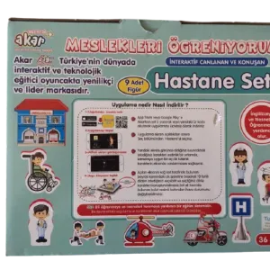 Akar Jagu Canlanan Ve Konuşan Meslekleri Öğreniyorum Hastane Seti