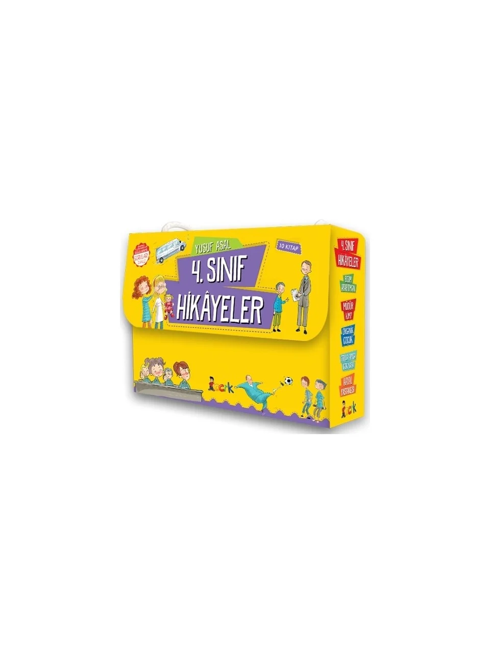 4. Sınıf Hikayeler (10 Kitap Set) + Soru Kitapçığı