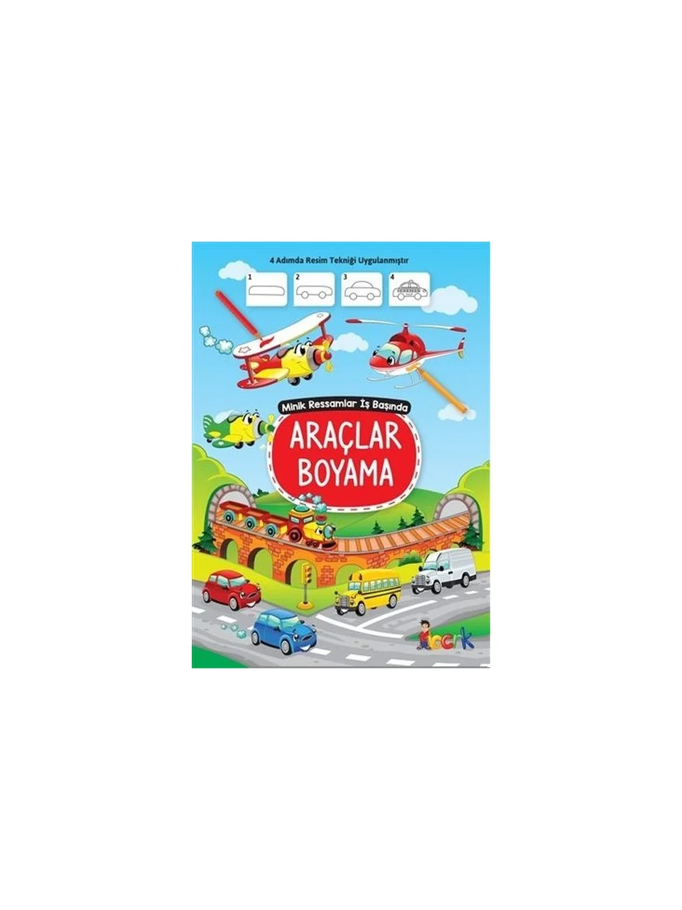 Araçlar Boyama - Minik Ressamlar Iş Başında