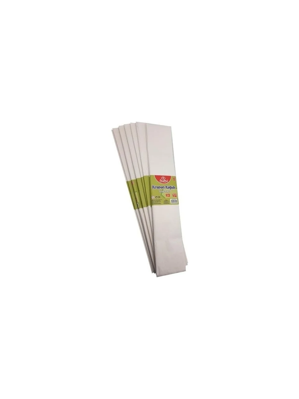 BU-BU KRAPON KAGIDI 10 LU BEYAZ BUBU-KR0005