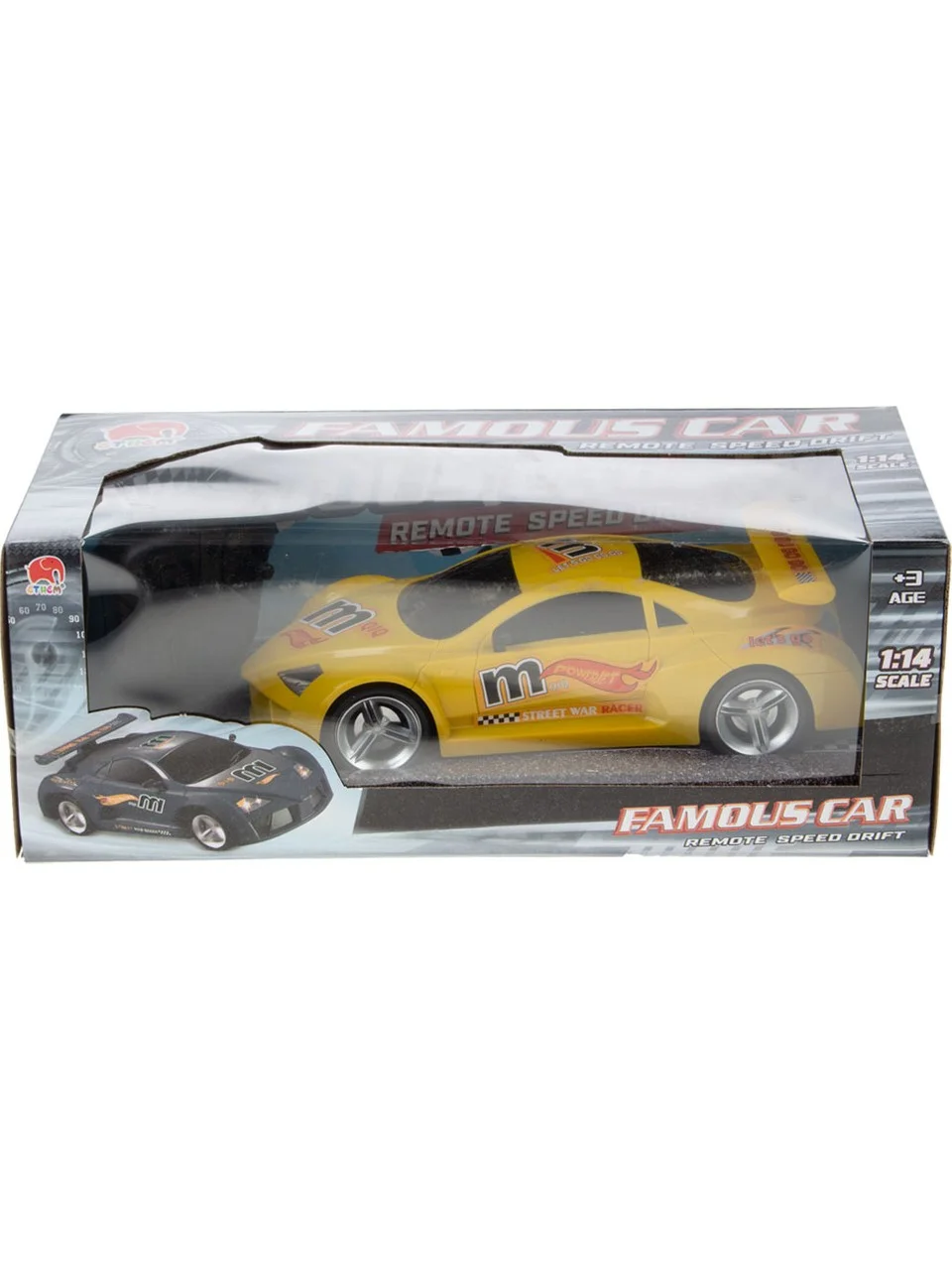 Can Ali Toys Canali Uzaktan Kumandalı Pilli Yarış Arabası Famous Full Fonksiyon 1/14 Ölçek G03005 0283
