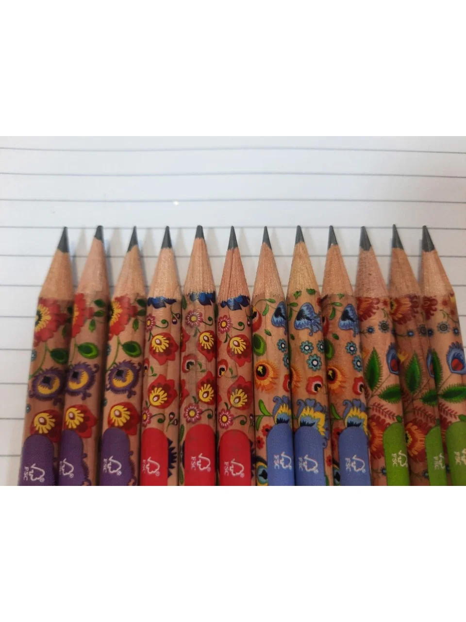 FABER KURŞUN KALEM FLOWERS 2B