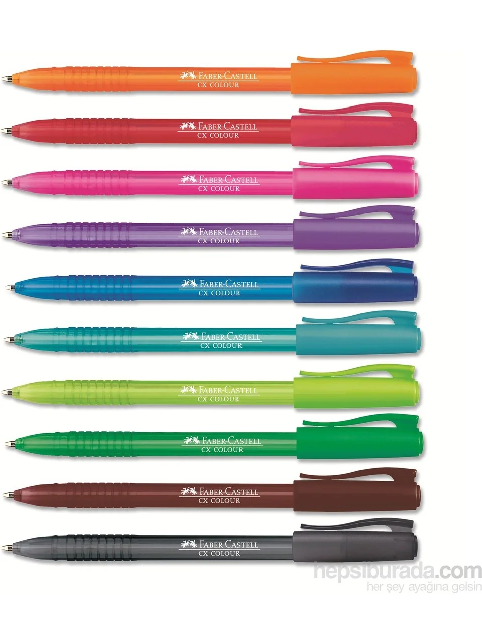Faber-Castell Renkli Tükenmez Kalem Mor