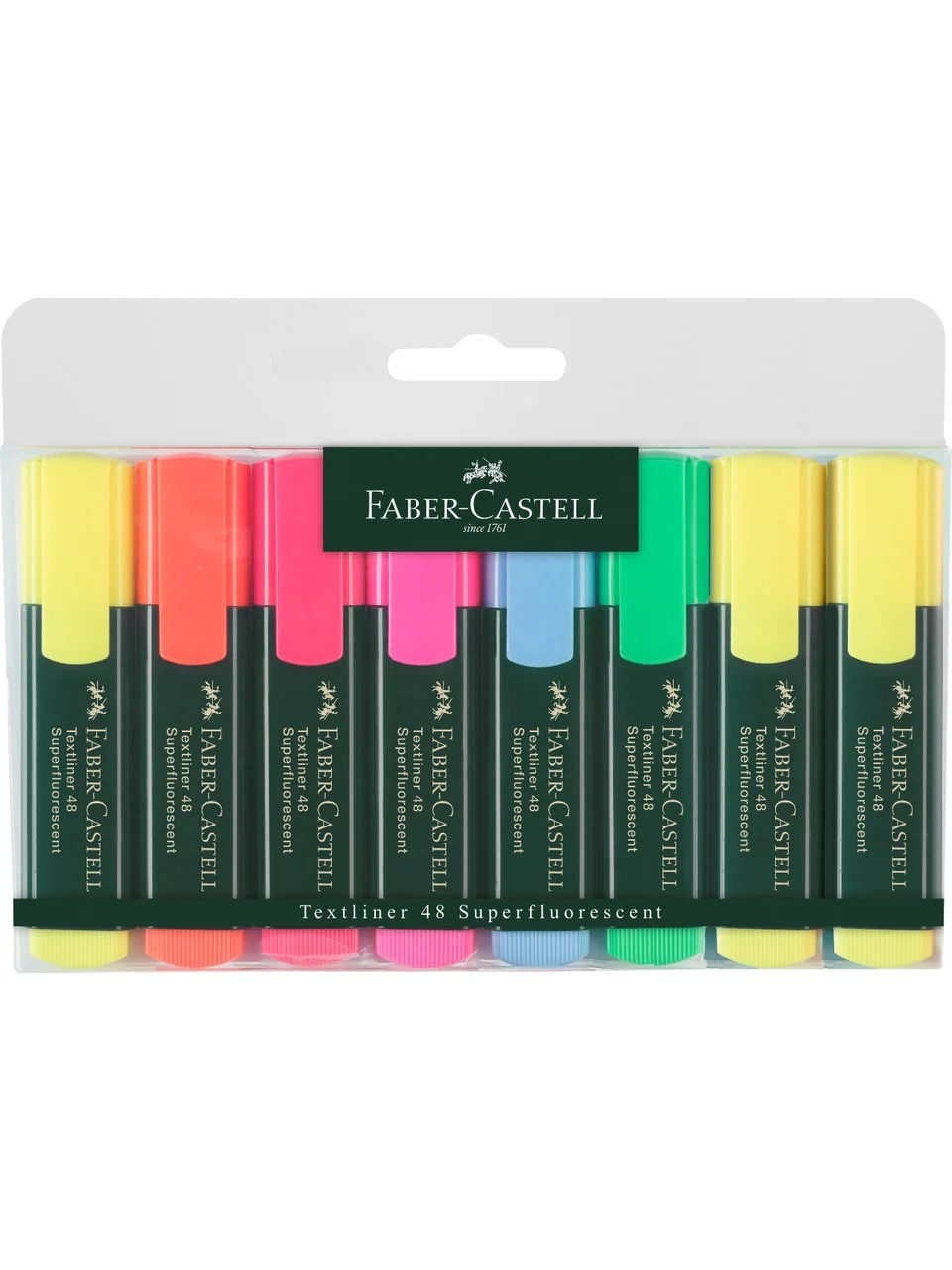 Faber-Castell Yeşil Gövde Fosforlu 6+2