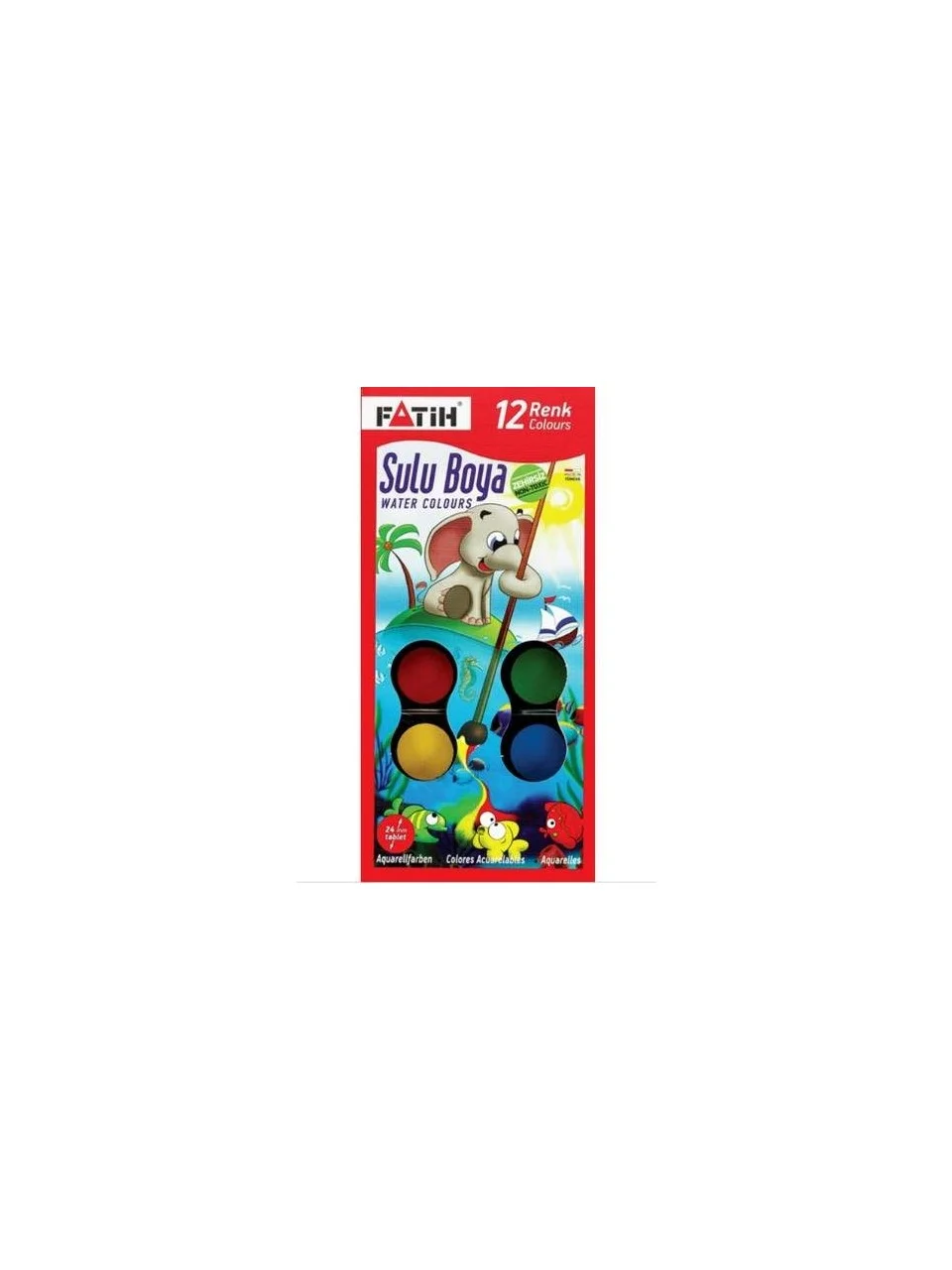 Fatih Suluboya 12 Li Tablet