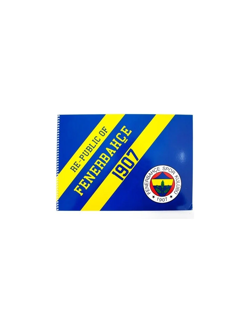 Fenerbahçe Lisanslı Resim Defteri 25X35CM Spiralli