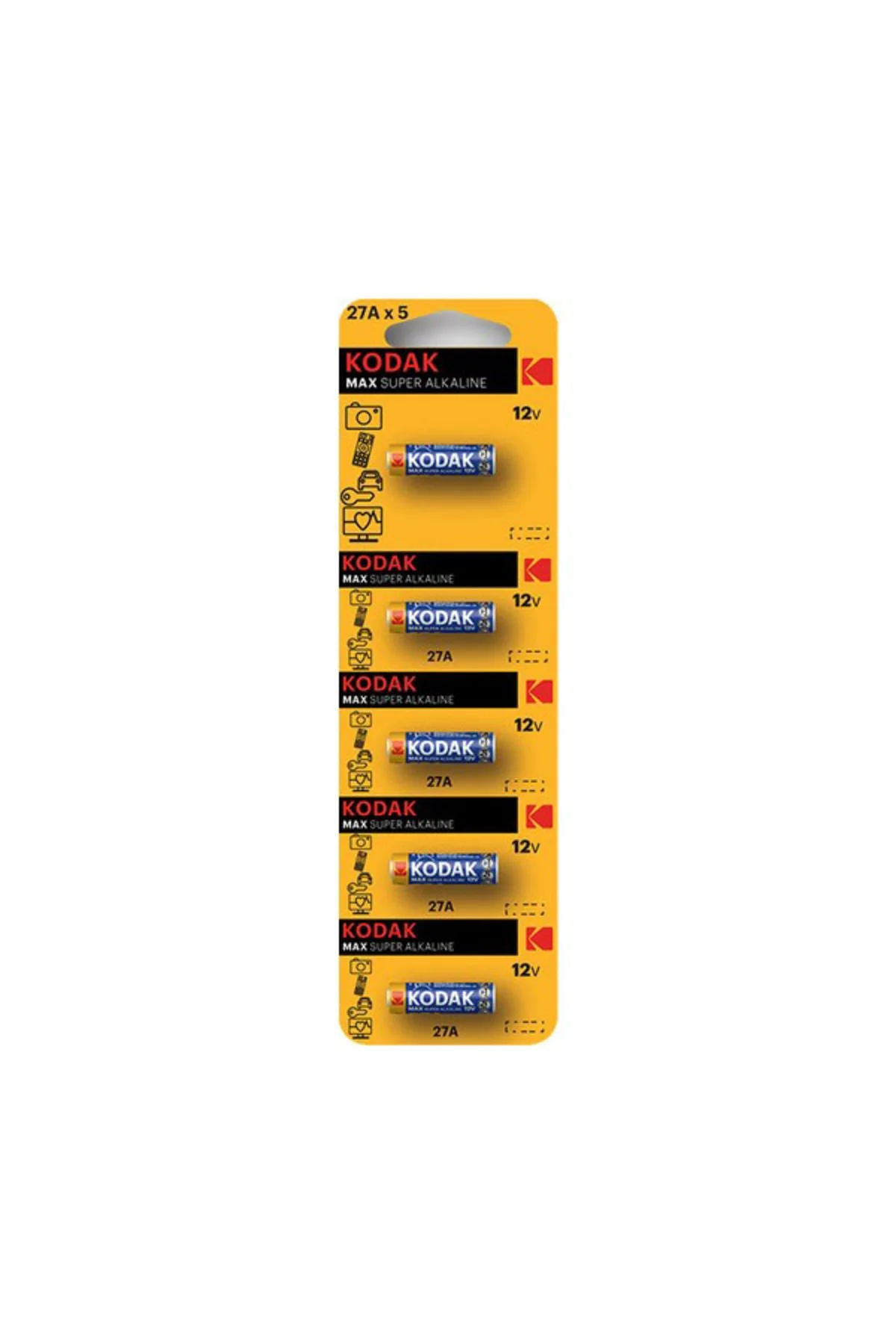 KODAK 5 ADET ULTRA ALKALIN KUMANDA PILI 27A-5