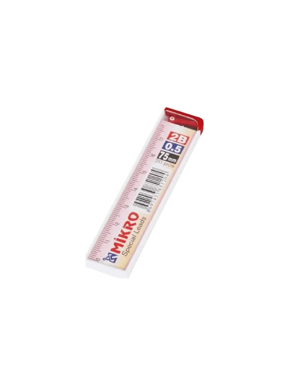 Mikro M-750 75mm Cetvelli Kurşun Kalem Ucu 0.5mm