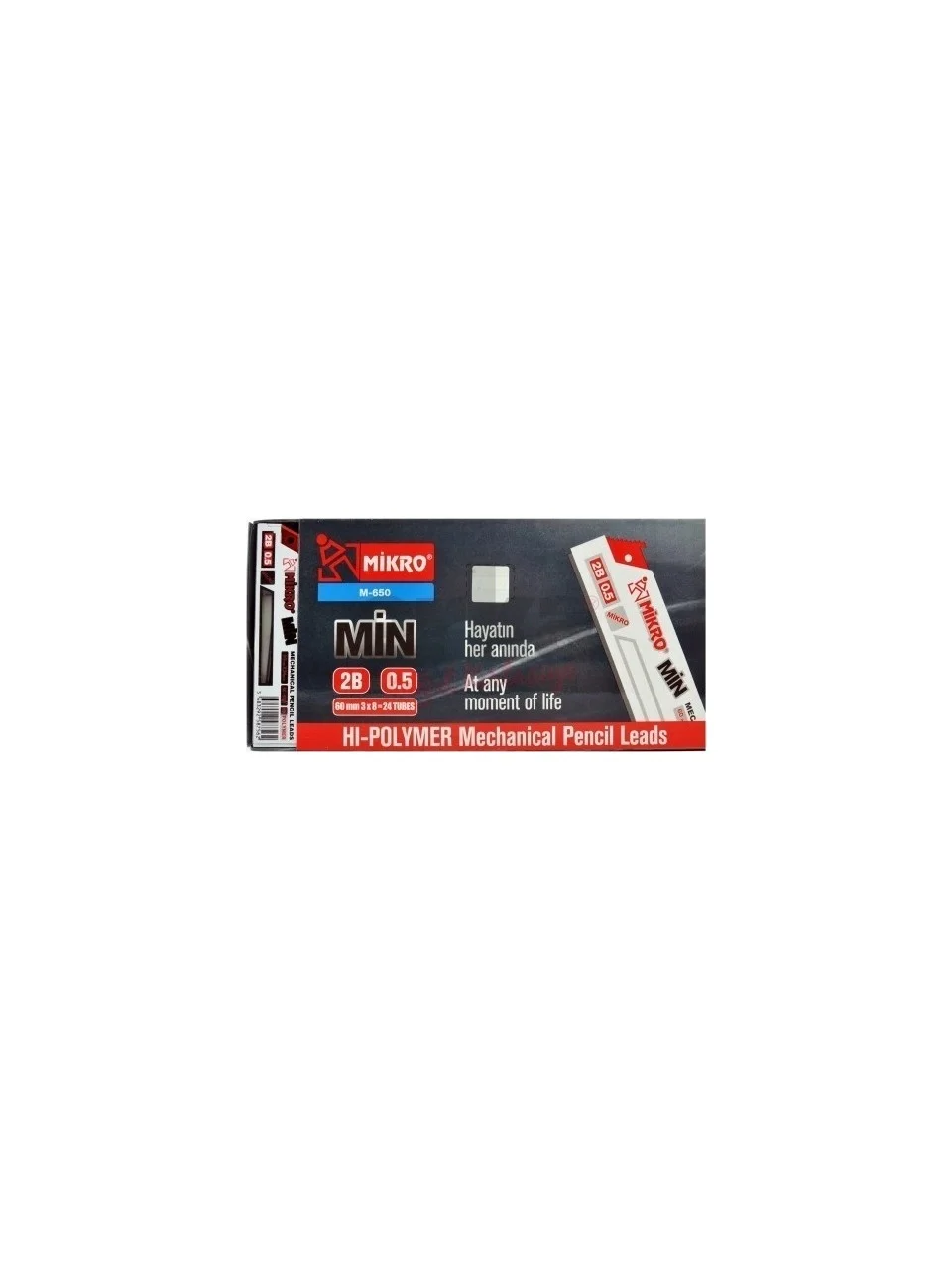 Mikro Min Çakmaklı 0.5 mm Kalem Ucu 75 mm 2b