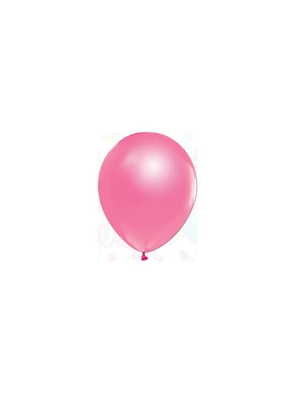 Balon Metalik Pembe 100' lü