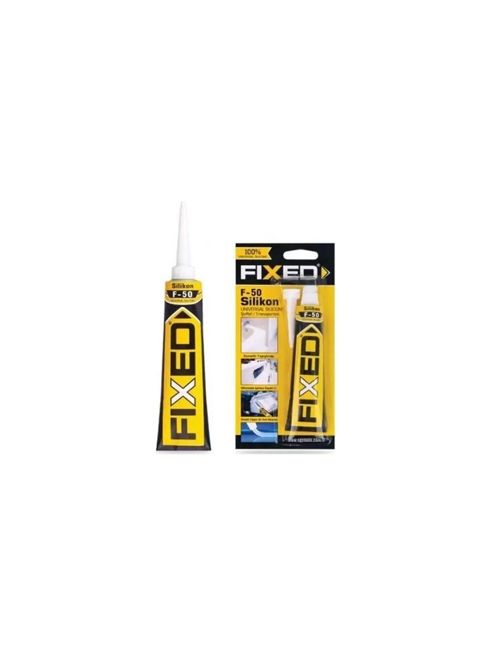 Sgs Silikon 50 Gr Şeffaf Tüp F-50 (1 Adet)
