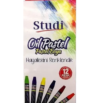 Studi 12'li Pastel Boya