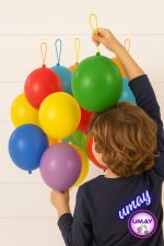 20 Adet Zıpzıp Balon | İpli Lastikli Punch Panç Büyük Balon - Görsel 4