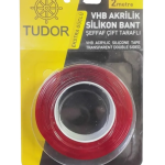 Tudor Akrilik Silikon Bant 18mm 2 Yrd