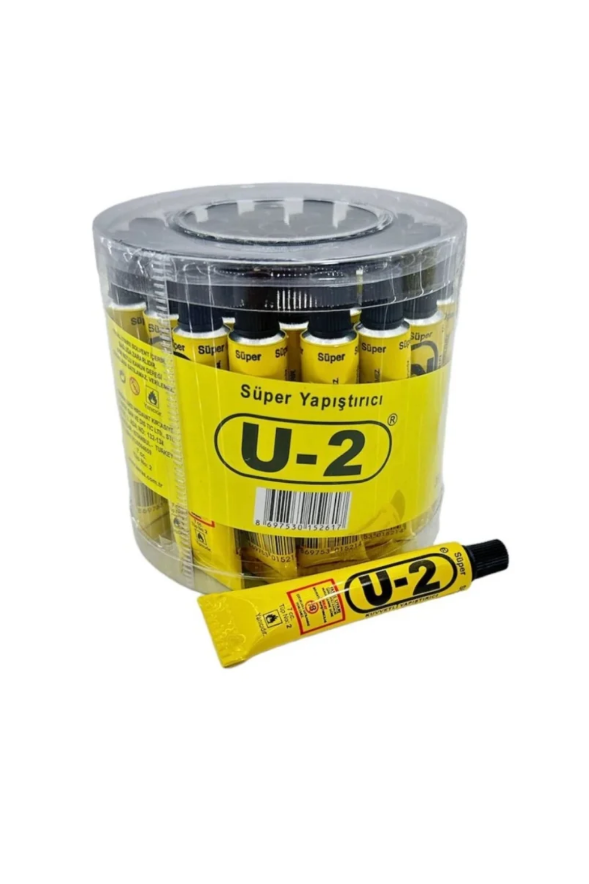 4 U-2 Süper Sıvı Yapıştırıcı 7cc. 36 Adet - Görsel 1