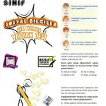 7. Sınıf Sosyal Bilgiler Çek Kopart Yaprak Test