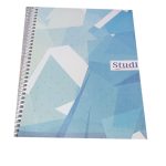 A4 Karton Kapak 160 Yaprak Spiralli Kareli Defter