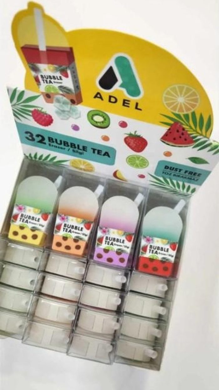 Adel Bubble Tea Silgi Seti 4 Adet - Görsel 2