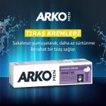 Arko Men Tıraş Kremi Sensitive 90 ml 4 Adet - Görsel 2