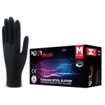 Beybi Muayene Medium Pudrasız Njoy Nitril Siyah Eldiven