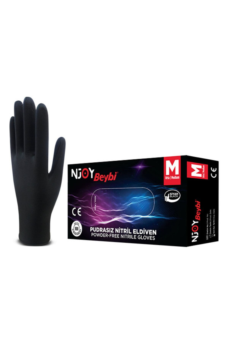 beybi-njoy-pudrasiz-siyah-nitril-eldiveni-100luk-kutu-medium-beden-684bd78974d22.jpg Beybi Njoy Pudrasız Siyah Nitril Eldiveni - 100'Lük Kutu - Medıum Beden - Görsel 1