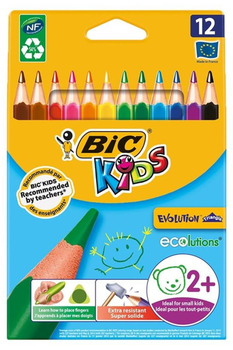 bic-kirtasiye-unisex-cocuk-kids-evolution-ucgen-jumbo-kuru-boya-kalemi-12li-kutu-691f03df07664.jpg Bic Kırtasiye Unisex Çocuk Kids Evolution Üçgen Jumbo Kuru Boya Kalemi 12'Li Kutu - Görsel 1