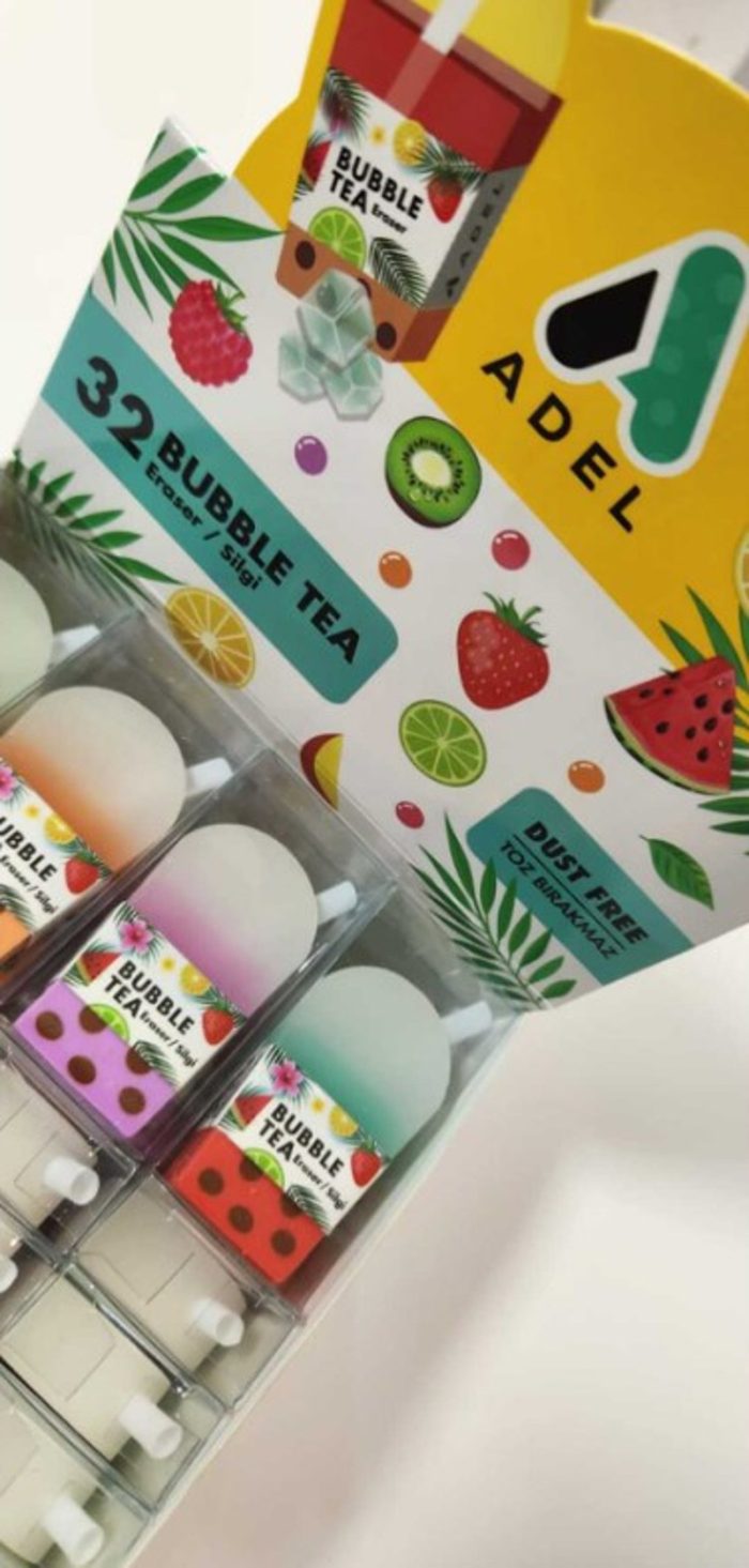 Adel Bubble Tea Silgi Seti 4 Adet - Görsel 5