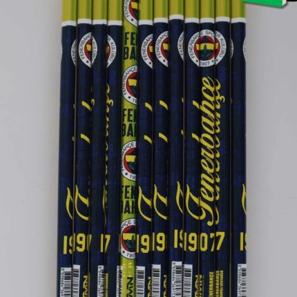 DEKOMUS İLE LİSANSLI FENERBAHÇE 12 ADET KURŞUN KALEM