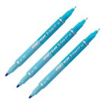 Dong-A My Color 2 Duo Çift Uçlu Gök Mavisi 0.3/0.7 210773 3'Lü