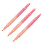 Dong-A My Color 2 Duo Çift Uçlu Somon 0.3/0.7 21076361 3'Lü