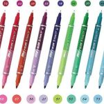 Donga My Color 2 Çift Taraflı Keçeli Kalem Renkli(Adet)