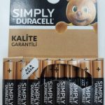 Duracell Sımply Aaa8 8'Li Ince Kalem Pil