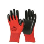 Eli Nitril 007 Iş Eldiveni No:10 Xl 1 Adet Kırmızı-Siyah