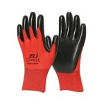 Eli Nitril İş Güvenlik Eldiveni - Kırmızı - 10/Xl - 1 Çift - Paket