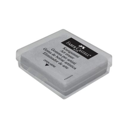 Faber Castell Gri Hamur Silgi Plastik Kutulu-1