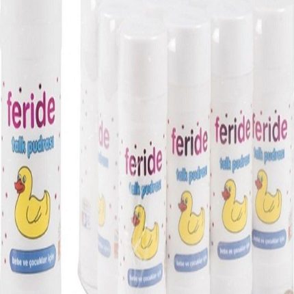 Feride Gül Kokulu Talk Pudrası Pişik Pudrası 75 Gr 12 Adet