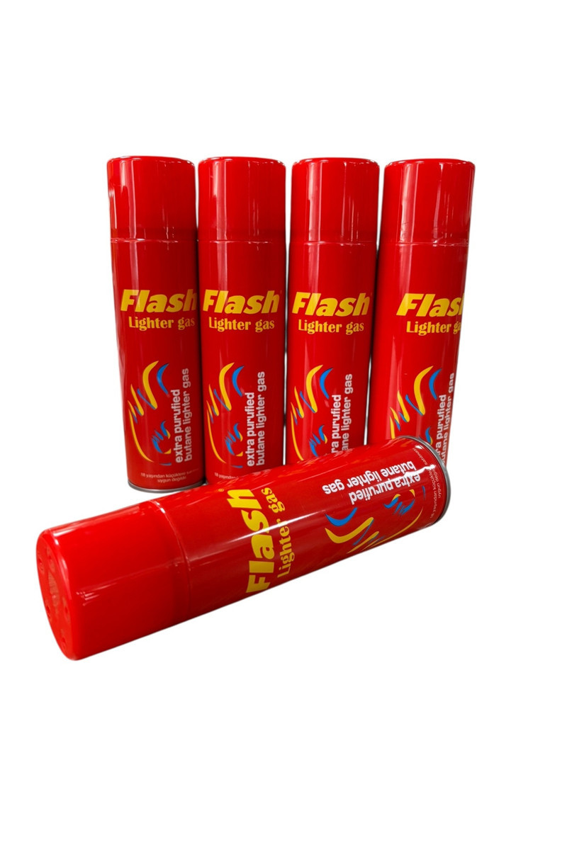 flash-cakmak-gazi-5-adet-270-ml-6a01aea73c10b.jpg Flash Çakmak Gazı 5 Adet 270 Ml - Görsel 1