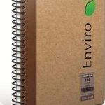 Gıpta Enviro A4 Spiralli Kraft Sert Kapak Bloknot 100 Yp Çizgisiz