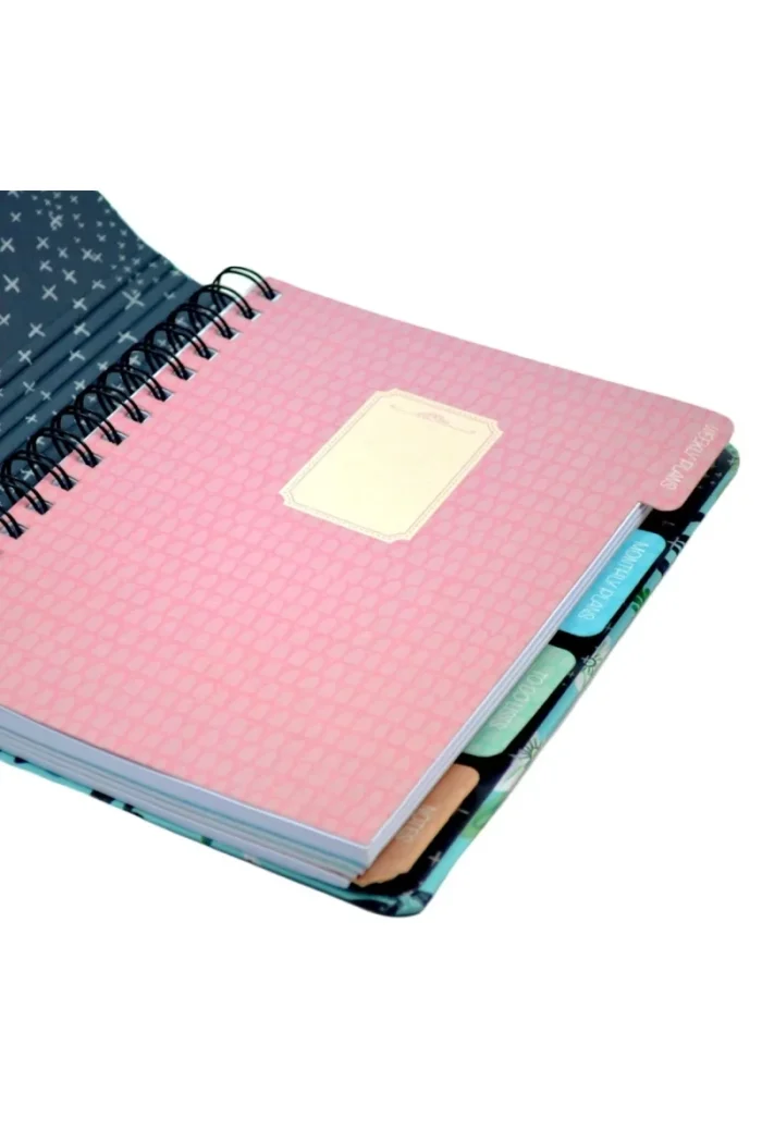 Gıpta Plan Shine A5 120yp Spiralli Sert Kapak Defter Planner - 1 Adet - Görsel 5