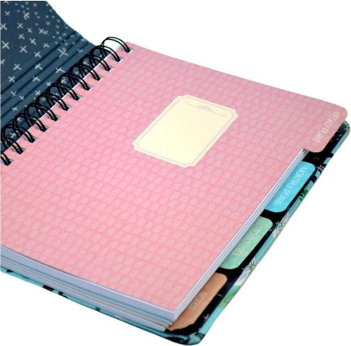 Gıpta Plan Shıne Spiralli Sert Kapak Defter A5-120Yp. 5822 YEŞİL-BEYAZ - Görsel 3