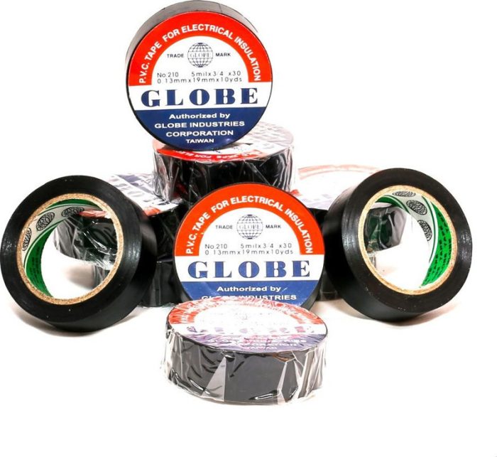 Globe Izole Bant Elektrikçi Bandı 10 Adet - Elektrik Bandı - Görsel 2