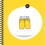 Hisli Şeyler 18.5x25 Çizgili Defter - Life Is Şort