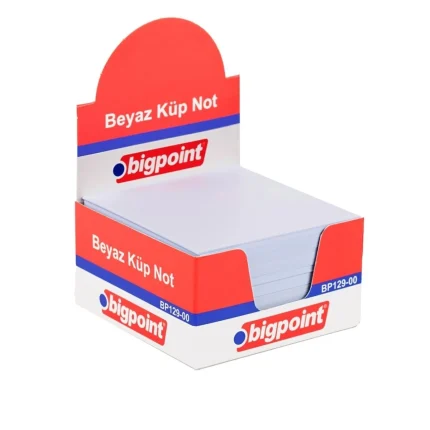 Bigpoint küp Bloknot 8x8 cm