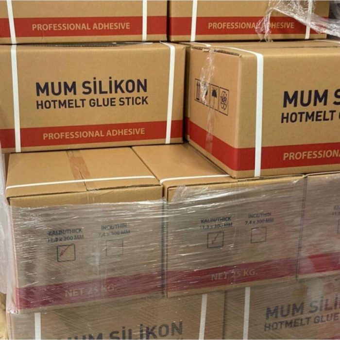 Ince Silikon Çubuk Sıcak Silikon Tabanca Mumu 5 kg 400 Adet - Görsel 3
