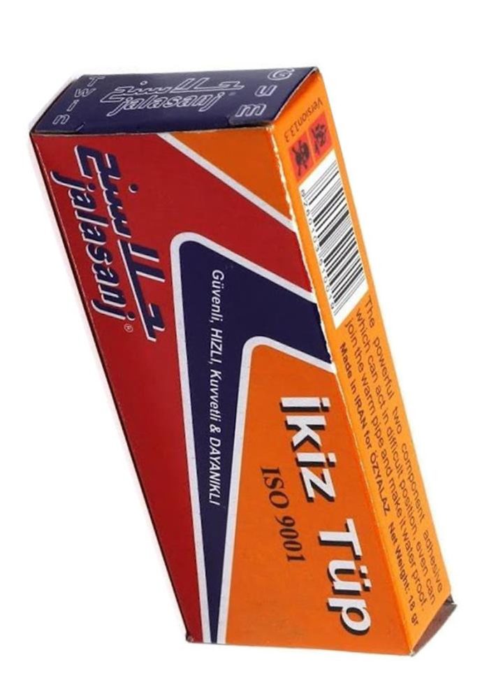 İran Yapıştırıcısı 18 gr İkiz Tüp 1 Adet Metal Yapıştırıcı Çift Karışımlı Demir Çelik Yapıştırıcısı Kuvvetli ve Dayanıkl - Görsel 3