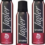 Jagler Deodorant For Men 150ml Storm X 3 Adet