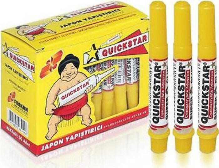 Quıckstar Japon Yapıştırıcısı 3 Adet Mini Parmak Japon Yapıştırıcı Kuvvetli Hızlı Yapıştırıcı 1.4 Gr 3 Adet - Görsel 5