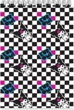 Keskin Color Kuromi Bloknot Not Defteri Spiralli 1 A7 Küçük Boy 42 Yaprak Çizgili 140100-12 (48 Li Paket) - Görsel 7