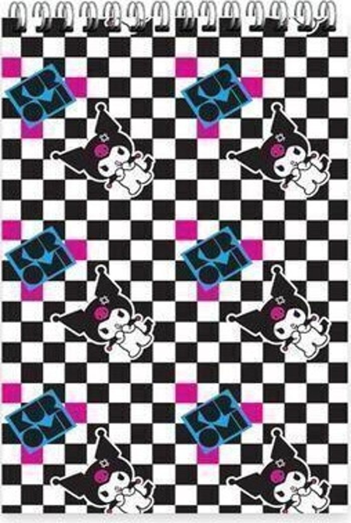 Keskin Color Kuromi Bloknot Not Defteri Spiralli 1 A7 Küçük Boy 42 Yaprak Çizgili 140100-12 (48 Li Paket) - Görsel 7