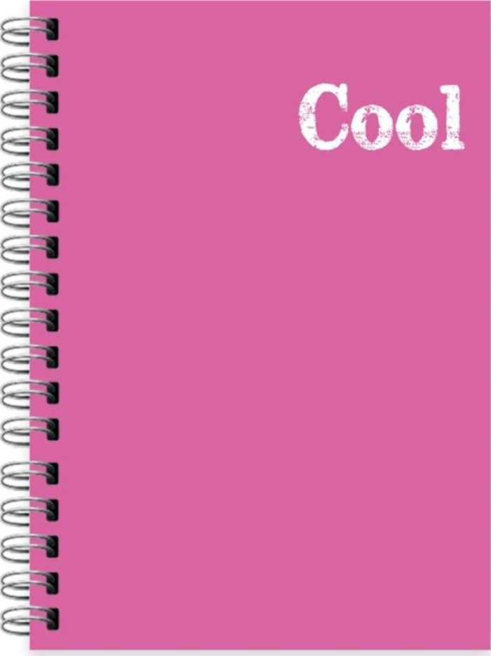 Keskin Color Plastik Kapak Spiralli Cool Not Defteri A6 Küçük Boy 80 Yaprak Çizgili 321681-99 (12 Li Paket) - Görsel 8